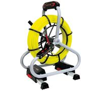 Runpotec Kit pro poteaux fibre de verre 60 m 270 kg Ø4,5 mm filetage RTG Ø6 mm bobine acier Ø330 mm