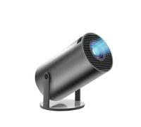 270°Mini Projecteur Bluetooth 5.2, WiFi Videoprojecteur Portable 200 ANSI Lum, Auto Keystone Projecteur 4K avec Système Android