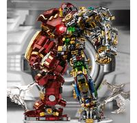 2700 + pièces fer héros blocs figurines d'action marque ensembles de construction Buster Mech bricolage brique jouets à collectionner pour garçons adultes enfants cadeaux 2653pcs no box