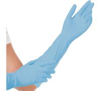 [270131] HYGOSTAR Gant nitrile EXTRA SAFE SUPERLONG Taille L Bleu