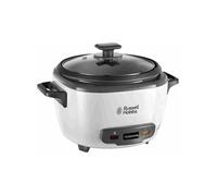 Russell Hobbs Cuiseur à riz 27040-56 – 500 W, 2 L, cuve amovible antiadhésive, blanc/noir