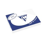 Clairefontaine Couvertures reliure Text&Cover cuir 270 g A4 Blanc – Paquet de 100