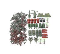 270pcs Military Model Playset Toy Soldiers Army Men Figures & Accessories Toy