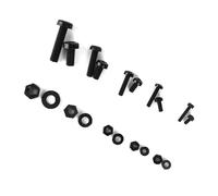 270Pcs Nylon Hex Vis Boulon Ecrou Rondelle Kit D'Assortiment,Nylon Vis Rondelle Assortiment Kit De Fixations M2/M2.5/M3/M4/M5