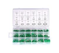 270pcs vert outils de joint en caoutchouc de climatisation de voiture, kit de assortiment de joints HNBR de climatisation et de réparation de voiture