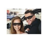 Wedo Surlunettes de soleil 271 48599 – étui inclus – Noir