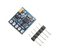 -271 HMC5883L Module de capteur magnétomètre triple axe pour boussole électronique, 12 bits, plage ± 8 gauss, capteur AMR basse puissance 2,16-3,6 V, 3,0 × 3,0 × 0