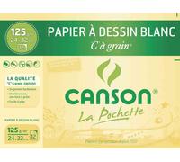 [27105-3] CANSON Lot de 3 Pochettes de 12 feuilles - Papier à dessin "C" à gr...