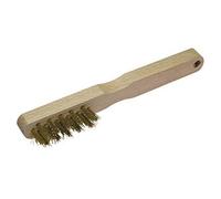 wolfcraft 2725000 Brosse à main 3 rangée fil en laiton