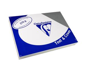 [2728C] Clairefontaine Paquet de 100 Couvertures Text&Cover Toilé 270g A4 210...