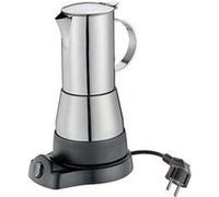 Cafetière italienne ou à piston Cilio 273694 480w electrique acier inoxydable 6 tasses argenté