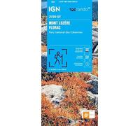 IGN Carte 2739OT Mont Lozère, Florac – PN des Cévennes – Recto