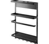 2745 Tower Magnetic Rack,Black,Steel,24.5 X 6.5 X 34 Cm