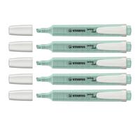 [275/113-8-5] STABILO Lot de 5 Surligneurs Swing Cool Pastel Edition -Touche ...
