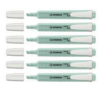 [275/113-8-6] STABILO Lot de 6 Surligneurs Swing Cool Pastel Edition -Touche ...