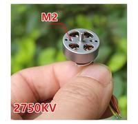 2750KV 18mm 3-phase Brushless electronic starter High Speed 2S-3S 2mm Shaft Drone Quadcopter Aircraft Engine CZAOINCU(Motor B propeller)
