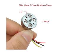 2750KV 18mm 3-phase Brushless electronic starter High Speed 2S-3S 2mm Shaft ICXLPMC(B Propeller)