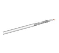 [27518] Goobay Bobine 100m 120 dB Câble Coaxial SAT, 4x Blindé, CCS