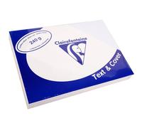 Clairefontaine Couvertures de reliure Text&Cover [2766C] – Paquet 100 – 240 g – A4