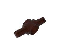 27940 Pièce de Liaison Technic à Boulon, Connecteur à Goupilles Hub avec 2 Axes, 50 Pièces GDS-1051-compatible avec Lego Briques de Construction, Couleur:Marrone Scuro 308