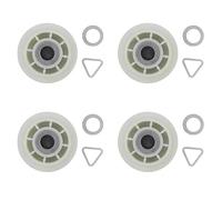 279640 4 pièces pièce de rechange de poulie de renvoi de sèche-linge, Compatible for Whirlpool, Compatible for sèche-linge Kenmore 697692, AP3094197, W10468057