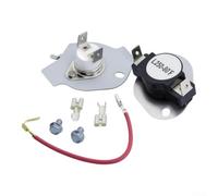 279816 Kit de coupure thermique pour sèche-linge Interrupteur de fin de | Interrupteur de fin de course 250F, fusible thermique 309F, bornes en cuivre, pour fils de raccordement
