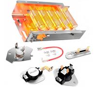 279838 W10724237 Kit d'éléments de chauffage pour sèche-linge Whirlpool Maytag Kenmore Amano Ropel Admiral Élément de chauffage Les pièces comprennent sèche-cheveux 3977393 3392519 3977767