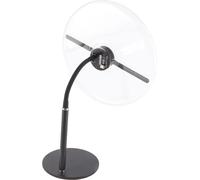 27cm 3D Naked Eye Hologram Fan Ventilateur holographique LED Affichage publicitaire Projecteur avec couvercle pour magasin commercial 100?240V
