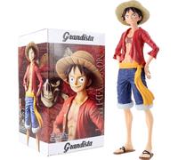 27cm Grandista One Piece Monkey D Luffy Figure Jouet Grandline Hommes Luffy Anime Modèle à collectionner Poupées