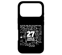 27e Anniversaire 27 Ans drôle Chimie Nerd Humour G oque pour iPhone 17 Pro