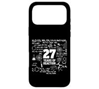 27e Anniversaire 27 Ans drôle Chimie Nerd Humour G oque pour iPhone 17 Pro Max