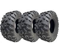 27x11.00-12 ATV Tyre 275/70-12 8ply P0359 OBOR Cypress 76J Road Legal (Set of 3)