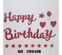 27x19.5cm 12 - Autocollant De Ballons Transparents À Faire Soi-Même, Décorations De Fête D'anniversaire Et De Mariage, Lettre Licorne Espagnole, Diy Bricolage