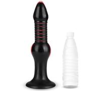 28.2cm Butt Plug Geant Ventouse en Silicone - Plug Anal XXL Plug Anale,Ecarteur Homme,Plugs Anals Plug Femme Débutante Godemichets Toys Anals Dilatateurs