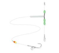 28-50 mm Long Casting Float Hook Fishing Tackle Saltwater Hook And Line Pompano Fish on Shrimp Back Live Baits Set