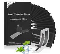 28 Bandes Blanchiment Dentaire,Bandes de blanchiment des dents,Bright White Teeth Whitening Strips,Aide à Eliminer/Fumer/Café/Soda/vin Tache,Blanchiment Rapide & Efficace