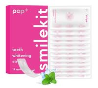 28 Bandes Blanchiment Dentaire Strips, Teeth Whitening Strips, Dents Whitening, Bandes Blanchissantes Douces Pour Les Dents rapide et doux, Blanchiment Aide à Eliminer Café, Soda, Vin Tache
