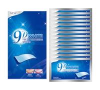 28 Bandes de Blanchiment Dentaire Professionnel pour Dents Sensibles, Blanchisseur de Dents Rapide et Efficace pour Éliminer les Taches de Café/Tabac/Vin, Sans Peroxyde