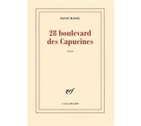 David McNeil – 28 boulevard des Capucines – Récit – Gallimard broché