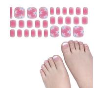 28 doigts - Gel semi-curé - Bandes de polissage pour ongles - Avec gel lisse - Finition longue durée - Cadeau