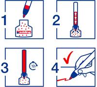 28 Ecoline Whiteboard Marker Bullet Tip (Pack Of 10) 4-28001