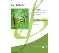 28 Etudes sur les modes à transpositions limitees d'Olivier Messiaen - pour saxophone