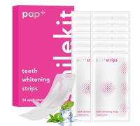 28 Pcs Bande Blanchiment Dentaire Whitening Strips,Bandes de blanchiment des dents,Bandes de Dentaire,Dents Whitening,Éliminent Efficacement les Taches