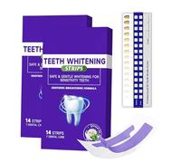 28 Pcs Teeth Whitening Strips Bandes Blanchissantes Dents Patch Dent Blanche Bande Blanchiment Dentaire Patch Strip 5D White Bande Blanchissante Kit Blanchiment Dentaire Bandes