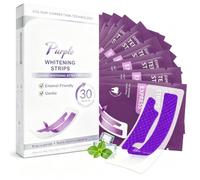 28 Pièces Bande Blanchiment Dentaire,Whitening Strips Efficace,Résultat Rapide,Élimine Taches Café/Thé/Vin,Haleine Fraîche,Blanc