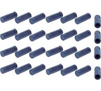 28 pièces Capuchon couleur bleue pour peignes abattants panier inférieur supérieur lave-vaisselle compatibles pour les marques Bosch Siemens Neff et Gaggenau 00633943