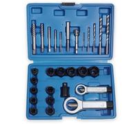 28 Pièces Kit de Clés à Douilles Spiralées avec Extracteurs et Coupe-écrous Extracteur de Vis | Entraînement 3/8" | Forets HSS | Pour Automobile, Industriel, Bricolage (Mécaniciens & Maison)