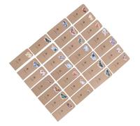 28 Pièces Marque-pages Décoratifs Délicats en Papier, Lot