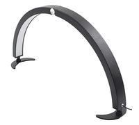 28 Pouces 40W Lash Light Beauty Lamp Tattoo Light, Half Moon LED Nail Light 2000LM 3200K à 5600K 7 Couleurs Réglable U Ring Lash Light (Prise UE)