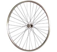 28 Pouces Roue Avant vélo Schürmann YAK19 Acier Inoxydable 622-19 Argent